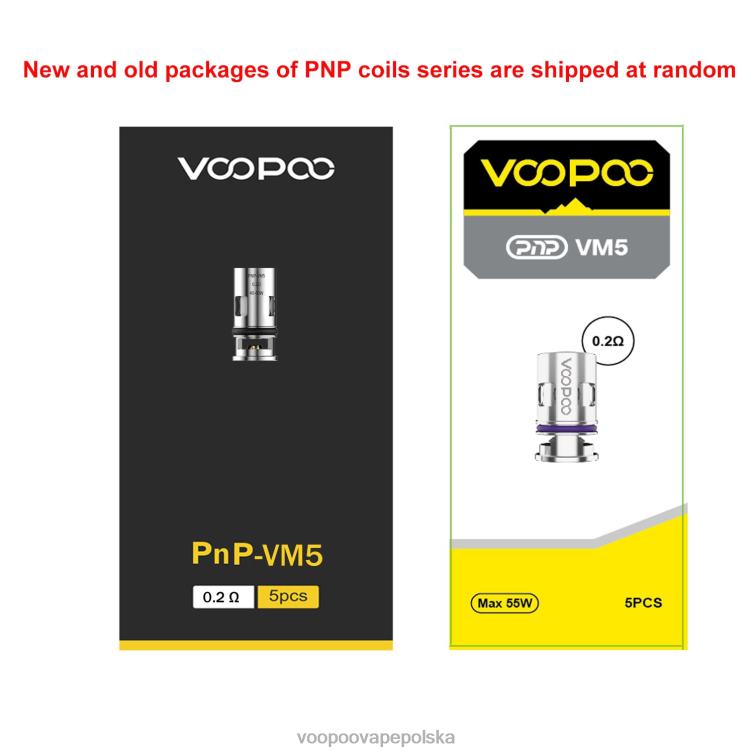 VOOPOO PNP cewki (5 szt) pnp-c1 R8680584 | VOOPOO Vape Mod Polska